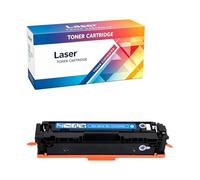 Compatible Toner Cartridge Replacement for HP 128A CE320A CE321A CE322A CE323A for Use with HP Color Laser Pro CP1525NW CP1525N CM1415FNW CM1415FN Printer,Cyan