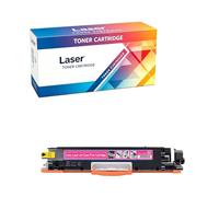 Compatible Toner Cartridge Replacement for HP 130A CF350A CF351A CF352A CF353A for Use with HP Color Laser Pro MFP M176N M177FW Printer,Magenta