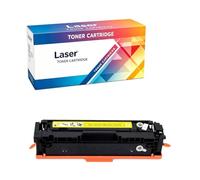 Compatible Toner Cartridge Replacement for HP 202A CF500A CF501A CF502A CF503A for Use with HP Color Laser Pro MFP M254DW M254NW M280NW M281FDW M281FDN Printer,Yellow