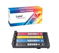 Compatible Toner Cartridge Replacement for HP 827A CF300A CF301A CF302A CF303A for Use with HP Color Laser Enterprise Flow MFP M880 M880Z M880Z+ NFC Printer,4-Pack,4P