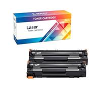 Compatible Toner Cartridge Replacement for HP Q2612A 12A for Use with HP Laser 1010 1012 1015 1018 1020 1022N 1022NW 3015 3020 3030 3050 M1005 M1319F Printer,(Black-2000 Pages),2 Pack