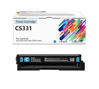 Compatible Toner Cartridge Replacement for Lexmark CS331, 1500 pages Compatible 20N30K0 20N30C0 20N30M0 20N30Y0 High Yield work With CS331 CS431dw CX331 CX431dw Printer,C-1500pages