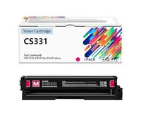 Compatible Toner Cartridge Replacement for Lexmark CS331, 1500 pages Compatible 20N30K0 20N30C0 20N30M0 20N30Y0 High Yield work With CS331 CS431dw CX331 CX431dw Printer,M-1500pages