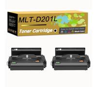 Compatible Toner-Cartridge Replacement for MLT-D201L MLTD201L for Samsung ProXpress M4030ND M4080FX Printer，High Yield (Black×2)