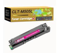 Compatible Toner Cartridge Replacement for Samsung CLT-505L CLT505L Toner Cartridge to use with ProXpress C2620FX C2670FX C2680FX Printer，High Yield (Magenta)