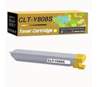 Compatible Toner Cartridge Replacement for Samsung CLT-K808S CLT-C808S CLT-Y808S CLT-M808S Toner Cartridge to use with X4250LX X4300LX Printer (Yellow)