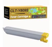 Compatible Toner Cartridge Replacement for Samsung CLT-K809S CLT-C809S CLT-M809S CLT-Y809S Toner Cartridge to use with CLX-9301NA CLX-9201NA CLX-9201ND CLX-9251ND Printer，High Yield (Yellow)