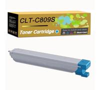 Compatible Toner Cartridge Replacement for Samsung CLT-K809S CLT-C809S CLT-M809S CLT-Y809S Toner Cartridge to use with CLX-9301NA CLX-9201NA CLX-9201ND CLX-9251ND Printer，High Yield (Cyan)