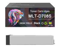 Compatible Toner Cartridge Replacement for Samsung MLT-D708S MLTD708S D708S Toner Cartridge to use with MultiXpress K4300LX K4350LX K4250RX Printer，High Yield (Black)