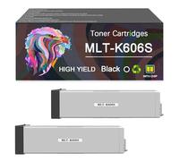 Compatible Toner Cartridge Replacement for Samsung SS807A MLT-K606S MLTK606S Toner Cartridge to use with MultiXpress SCX-8030ND SCX-8040ND SCX-8240NA Printer，High Yield (Black×2)
