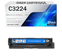 Compatible Toner Cartridges for Lexmark C3224 C3326 MC3224 MC3326 C3224dw C3326dw C3426dw MC3224adwe MC3224dwe MC3224i MC3326adwe MC3326i Series Printer, Without Chip(Size:1Pack,Color:Cyan)