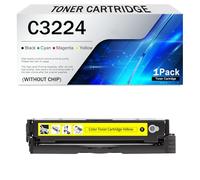 Compatible Toner Cartridges for Lexmark C3224 C3326 MC3224 MC3326 C3224dw C3326dw C3426dw MC3224adwe MC3224dwe MC3224i MC3326adwe MC3326i Series Printer, Without Chip(Size:1Pack,Color:Yellow)