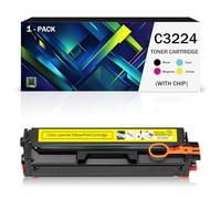 Compatible Toner Cartridges for Lexmark C3224dw C3326dw C3426dw MC3224dwe MC3224i MC3326adwe MC3326i MC3426adw Printer C3210K0 C3210C0 C3210M0 C3210Y0 Toner Replacement(Size:1500Page,Color:Yellow)