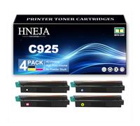 Compatible Toner Cartridges for Lexmark C925 C925de X925 X925de Printer, C925H2KG C925H2CG C925H2MG C925H2YG Toner Cartridge Replacement,4 Colors-1 Pack