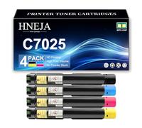 Compatible Toner Cartridges for Xerox Versalink C7020 C7025 C7030 Printer, High Yield 106R03737 106R03740 106R03739 106R03738 Toner Cartridge Replacement,4 Colors-1 Pack