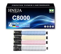 Compatible Toner Cartridges for Xerox VersaLink C8000 C8000W C8000DT C8000DTM Printer, High Yield 106R04053 106R04050 106R04051 106R04052 Toner Cartridge Replacement,4 Colors-1 Pack