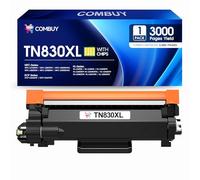 Compatible Toner Cartridges Replacement for Brother TN830XL Work with Brother HL-L2460DW DCP-L2640dw HL-L2405w HL-L2400D HL-L2480DW MFC-L2820DW Printer (1Pack Black)