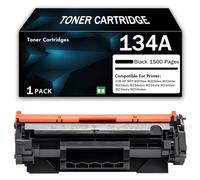 Compatible Toner Cartridges Replacement for HP 134A W1340A Ink Cartridge Work for HP MFP M209dw M209dwe M234dw M234sdn M234sdne M234sdw M234sdwe Series Printer High Yield Ink,Black-1PCS