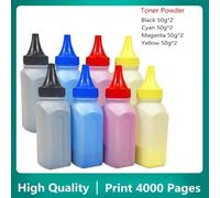 Compatible Toner Powder Refill For C3426 C3426dw MC3426 MC3426adw C3326dw MC3224adwe MC3326adwe C3224dw Printer Cartridge(2 set 50gX4color)