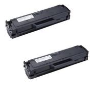 Compatible Twin Pack Dell 593-11108 Black Standard Capacity Laser Toner Cartridges