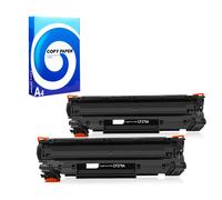 Compatible Twin Pack HP 79A Black Laser Toner Cartridges + Free Paper