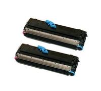 Compatible Twin Pack OKI 09004168 Black Standard Capacity Laser Toner Cartridges