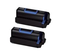 Compatible Twin Pack OKI 45488802 Black Standard Capacity Laser Toner Cartridges