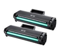 Compatible Twin Pack Samsung MLT-D1042S Black Laser Toner Cartridges