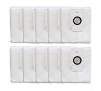 Compatible Vacuum Bags for 360 for s8 Plus for botslab for honor Choice R2 Plus - Long-Lasting Non-Woven Fabric Dust Collectors 4pcs(10 PACK)