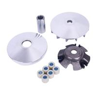Compatible Variator Kit With Roller Weights For 125cc 150cc GY6 Engines Fits Scooter Moped Go Kart UTV Models 152QMI 157QMJ Front Clutch Drive Pulley