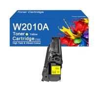 Compatible W2010A Toner Cartridges Replacement for HP Color LaserJet Enterprise M856dn 856x MFP M776dn M776z M776zs Printer, Clear Printing,W2010A -Yellow