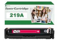 Compatible W2190A W2191A W2192A W2193A 219A High-Capacity Toner Cartridge, Works for HP MFP 3302fdwg MFP 3302sdw Printers 1 magenta