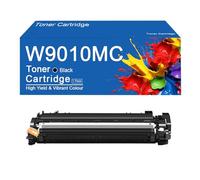 Compatible W9010MC 4Color Toner Cartridge Replacement for HP Color LaserJet Managed E85055dn Printers, High Yield 35000 Pages,W9010MC-Black