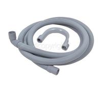 Compatible Washing Machine Universal 2. 5M Drain Hose 19mm End With Right Angle End 22mm, Internal Dia.s' - Hse685