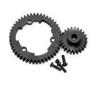 Compatible With 1/5 For Trxs For X-Maxx 1/7 X0-1 1/10 For Maxx 1/10 For E-REVO 2.0 RC Car Parts M1 46T 50T 52T 54T Hardened Steel Motor Gear RC Upgrade Spare