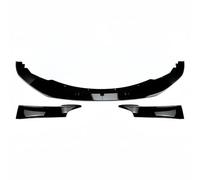 Compatible With 1 Series F20 F21 M Sport Car Models 2011 2014 Pre LCI Front Bumper Splitter Lip Gloss Black Carbon Look Aftermarket Replacement(Gloss Black Set)