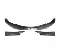 Compatible With 1 Series F20 F21 M Sport Car Models 2011 2014 Pre LCI Front Bumper Splitter Lip Gloss Black Carbon Look Aftermarket Replacement(Carbon Look Set)