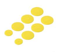 Compatible With 1023e 1025r 2025r Tractor Yellow Grease Cap Zerk Fitting Cover Abs Plastic Lubricating Oil Loader Part Eight Piece Kit