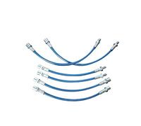 Compatible With 1984-1991 E30 Brake Cable 6 Brake Line Kit Front Brake Sensing Wire DOT Compliant Brake Sensor Brake Sensor(Blue)