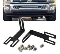 Compatible with 2003-2020 Dodge Ram 2500 3500 Hidden Bumper Grille Mounting Brackets Fit 22'' 32'' 42'' Straight LED Light Bar