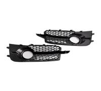 Compatible With 2011 2012 For A1 For S For Line Fog Light Grille Front Bumper Lower Grill Cover Set