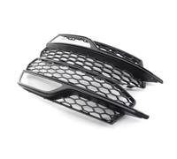 Compatible With 2014 2015 2016 For S3 For A3 Right Fog Light Grille Front Bumper Lower Hex Mesh Grille Cover 8V3807682 Front Radiator Grilles(1 Pair)
