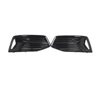 Compatible With 2019 2020 2021 2022 2023 For A6 For C8 For Saden Left Fog Light Grille Front Bumper Lower Grill Cover 4K0807647 Fog Light Grill Lamp Cover(1 Pair)