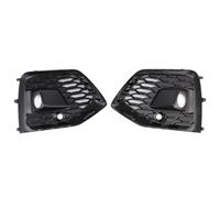 Compatible With 2021 2022 2023 2024 2025 For Q5 Fog Light Grille Front Bumper Lower Honeycomb Grill Cover Set Front Radiator Grilles