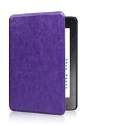 Compatible With 2024 Amazon Kindle Paperwhite 12th Edition Case Cover, Handheld design PU Vegan Leather Slim Fit Shockproof Cover with Auto Sleep/Wake (Purple)
