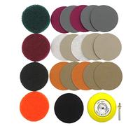 Compatible with 21Pcs/Set 3Inch DIY Car Lights Kit Automotive Polishing Scouring Cloth Set Headlight Repairing Sandpaper