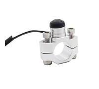 Compatible With 22mm Motorcycle CNC Universal Engine Stop Start Kill Switch Momentary Push Button Switch Motorcycle Accessories Handlebar Ignition Switch