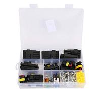 Compatible with 240PCS Electrical Wire Connector Set, Car Kit with 1/2/3/4/5/6 Pin Sealed Connectors and, Reliable Automotive Terminal for Motorcycles, Scooters, Tr
