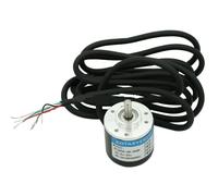 Compatible with 360/600P/R Encoder DC 5V-24V Encoder 360p 600p Incremental Rotary AB 2 Phases 6mm Shaft Suit Compatible with Displacement Measurement(Encoder 600)