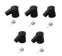 Compatible With 4500 5200 5800 Chainsaw Ignition Coil Cap Plus Springs For 45cc 52cc 58cc Two For Outdoor Power Equipment 5 Pack